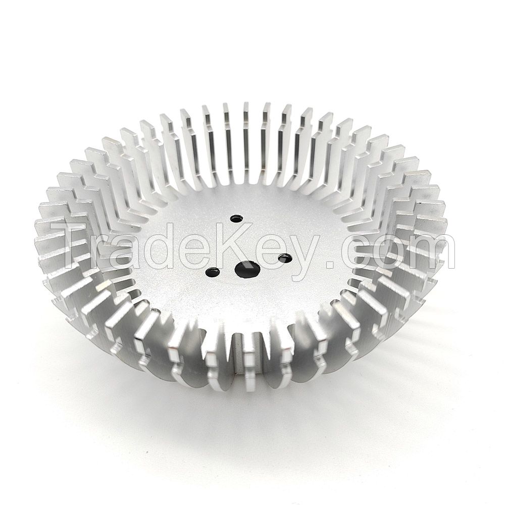 CNC Machining-Steel Ventilated Heat Sink High Precision Profile