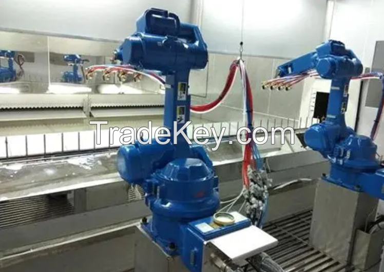 Sheet metal painting Robot spraying assembly line