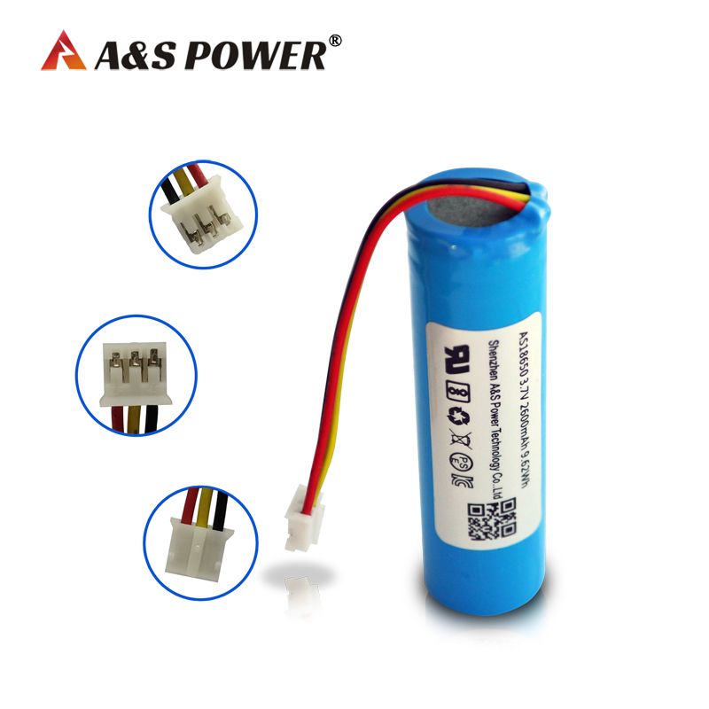 18650 Lithium ion Battery 3.7V 2600mAh Battery