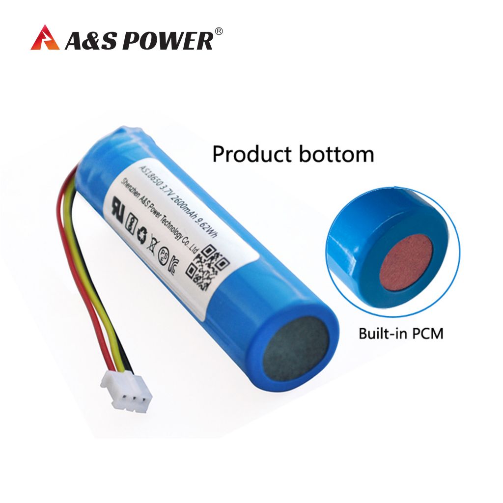 18650 Lithium ion Battery 3.7V 2600mAh Battery