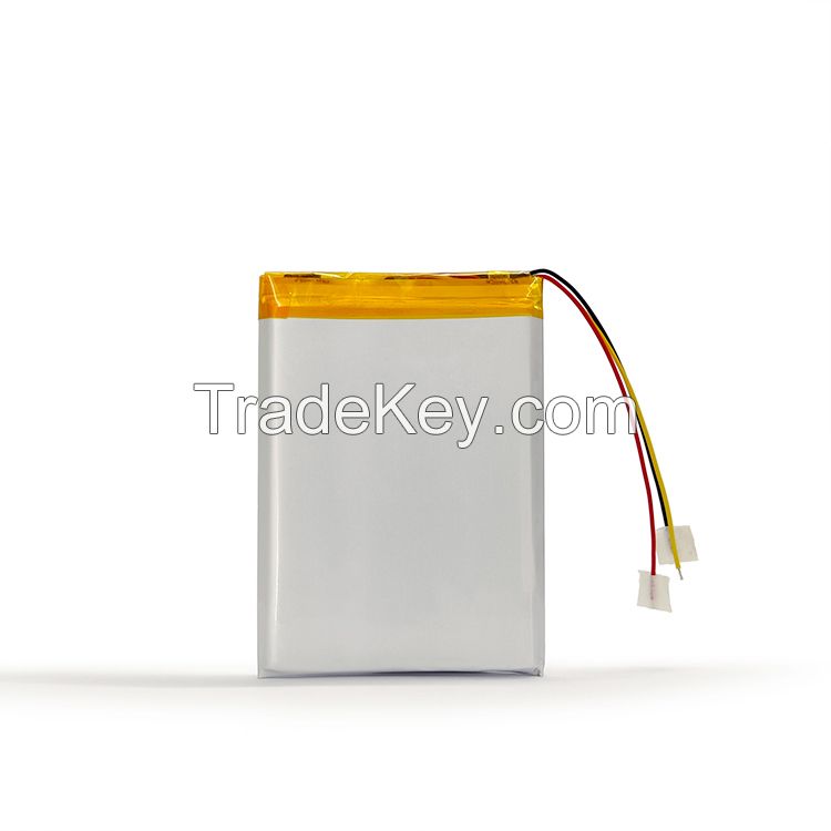 UL/CB/KC/CE Certified Rechargeable 3.7v 3000mAh 755070 Li-polymer Battery