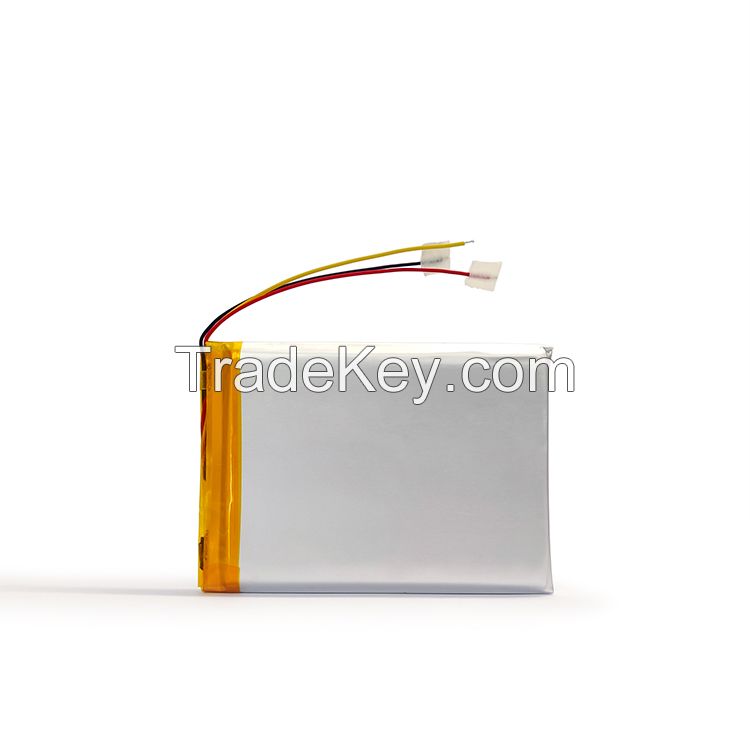 UL/CB/KC/CE Certified Rechargeable 3.7v 3000mAh 755070 Li-polymer Battery