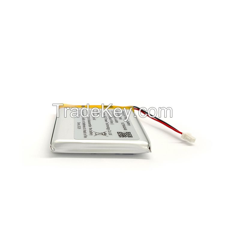 UL/CB/CE/UN38.3 Certified Rechargeable Lipo batteries 3.7V 1200mAh AS624046 Lithium Polymer battery