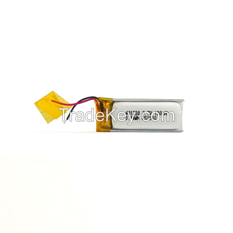 Good Performance UL/CB/CE/KC/UN38.3 Certified 401230 3.7v 120mAh Lipo batteries Rechargeable Lithium polymer battery