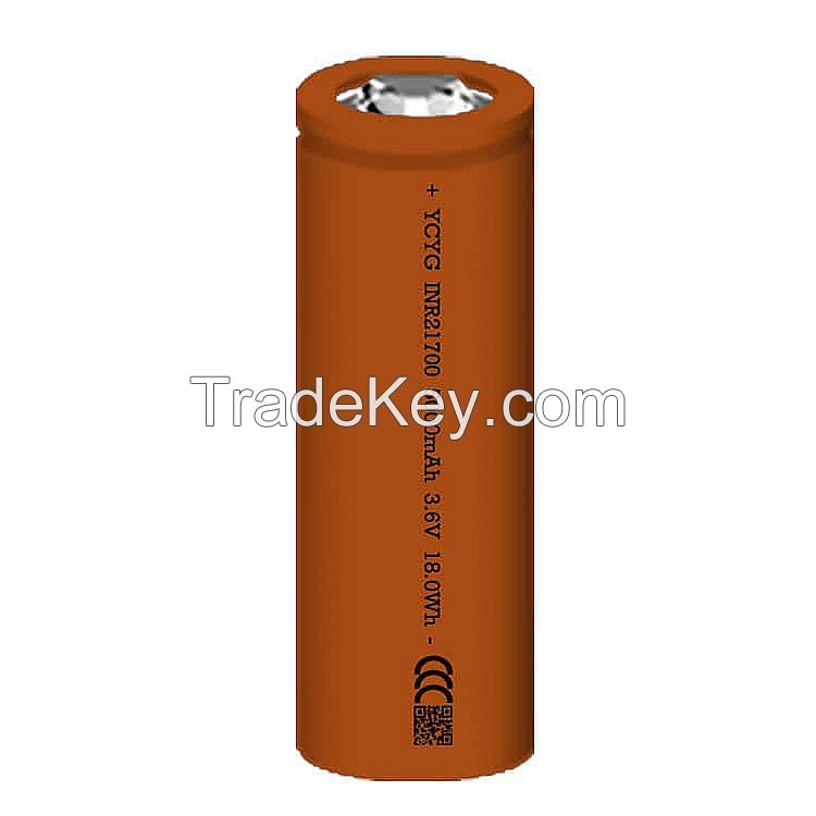 21700-5000mAh-3C 18wh Lithium-Ion Battery for Electric Motorcycle