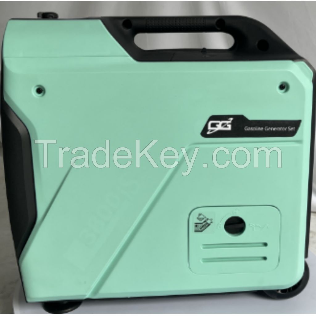 Super Quiet 220v 50hz 3500w 5000w Portable Gasoline Generator Inverter Generator Gasoline for Home