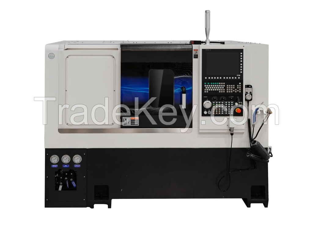 BT0876 Directly drive spindle Slant Bed CNC Turning-Milling Lathe with Power Turret,optional for two steps processing