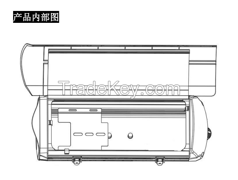 Diecasting cctv camera housing