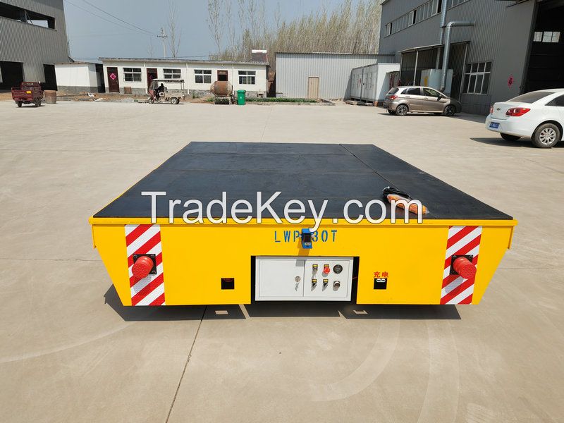 electric trackless transfer cart material handling cart 