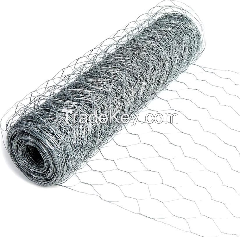 Galvanised Steel Wire With A Hexagonal Shape Mesh/hexagonal Galvanised Wire Netting