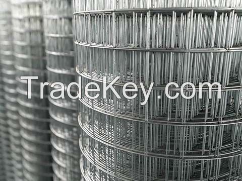 Galvanized Steel Wire Welded Mesh Panels For Fencing/PVC Coated Green and Black Welded Mesh Fencing