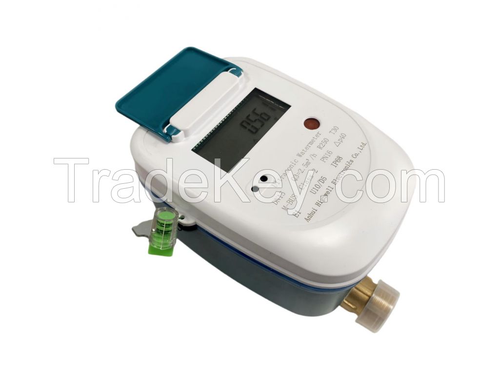 DN15-DN40 Ultrasonic Water Meter R250 Household Smart Water Meter NB-IoT/LoRaWAN/RS485/M-Bus