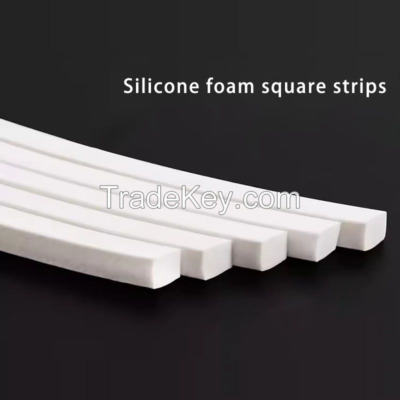 Silicone foam square strips