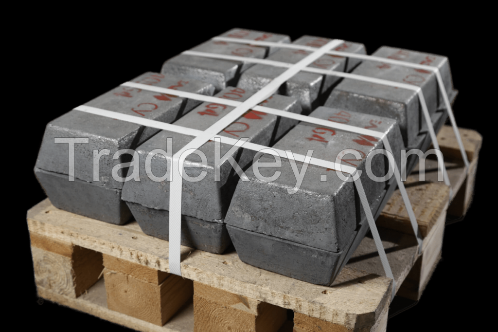 High-Purity Antimony Ingots (99.65% to 99.99%)