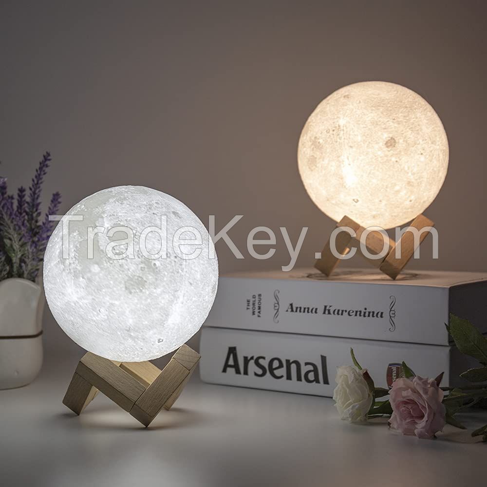 High Capacity 880ML Cool Mist Aroma Essential Oil USB Ultrasonic Led Lamp 3D Moon Light Diffuser Air