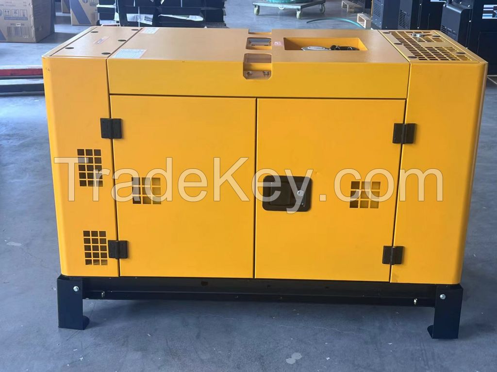 200kVA silent diesel generator for hospital backup power 65dBa noise level diesel generator set for industrial use