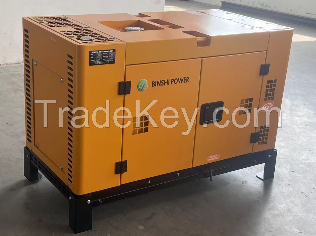 200kVA silent diesel generator for hospital backup power 65dBa noise level diesel generator set for industrial use