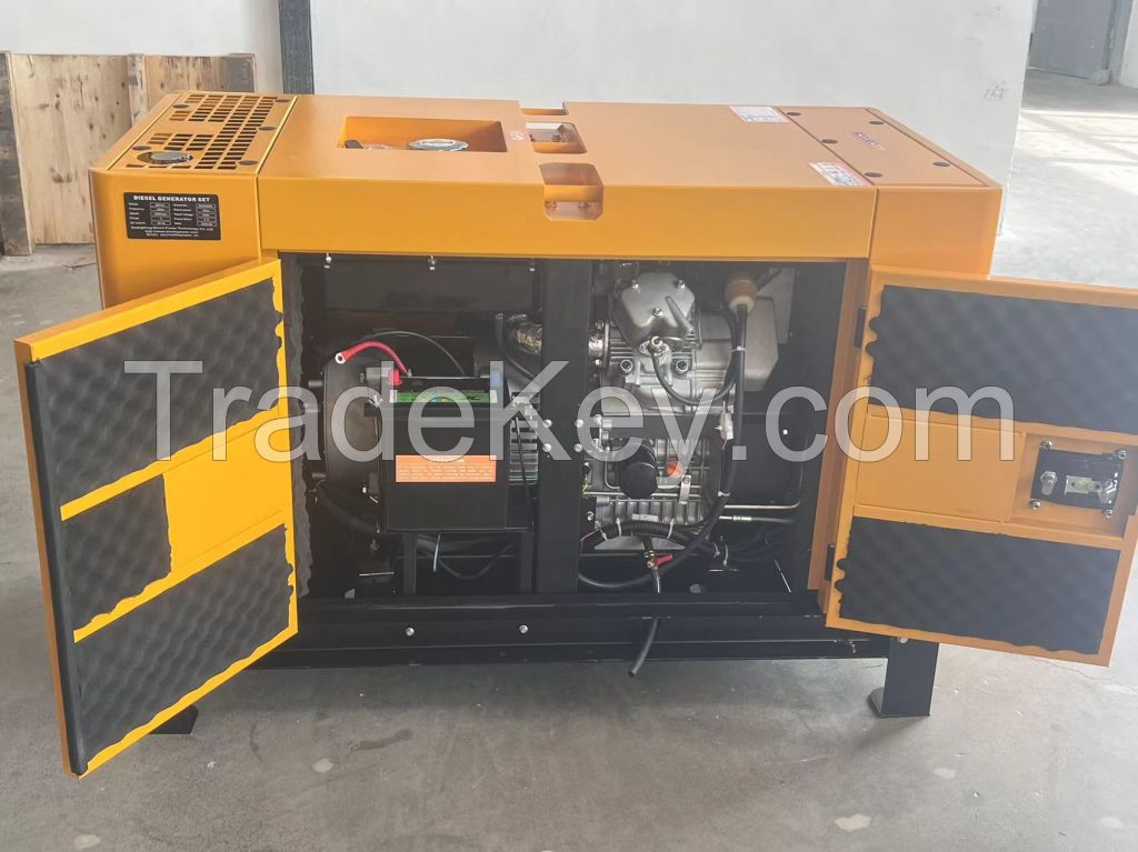 200kVA silent diesel generator for hospital backup power 65dBa noise level diesel generator set for industrial use