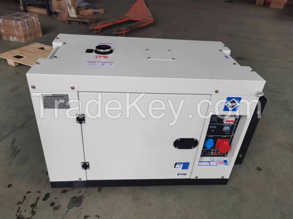 small size portable water cooled diesel generator 10kw 