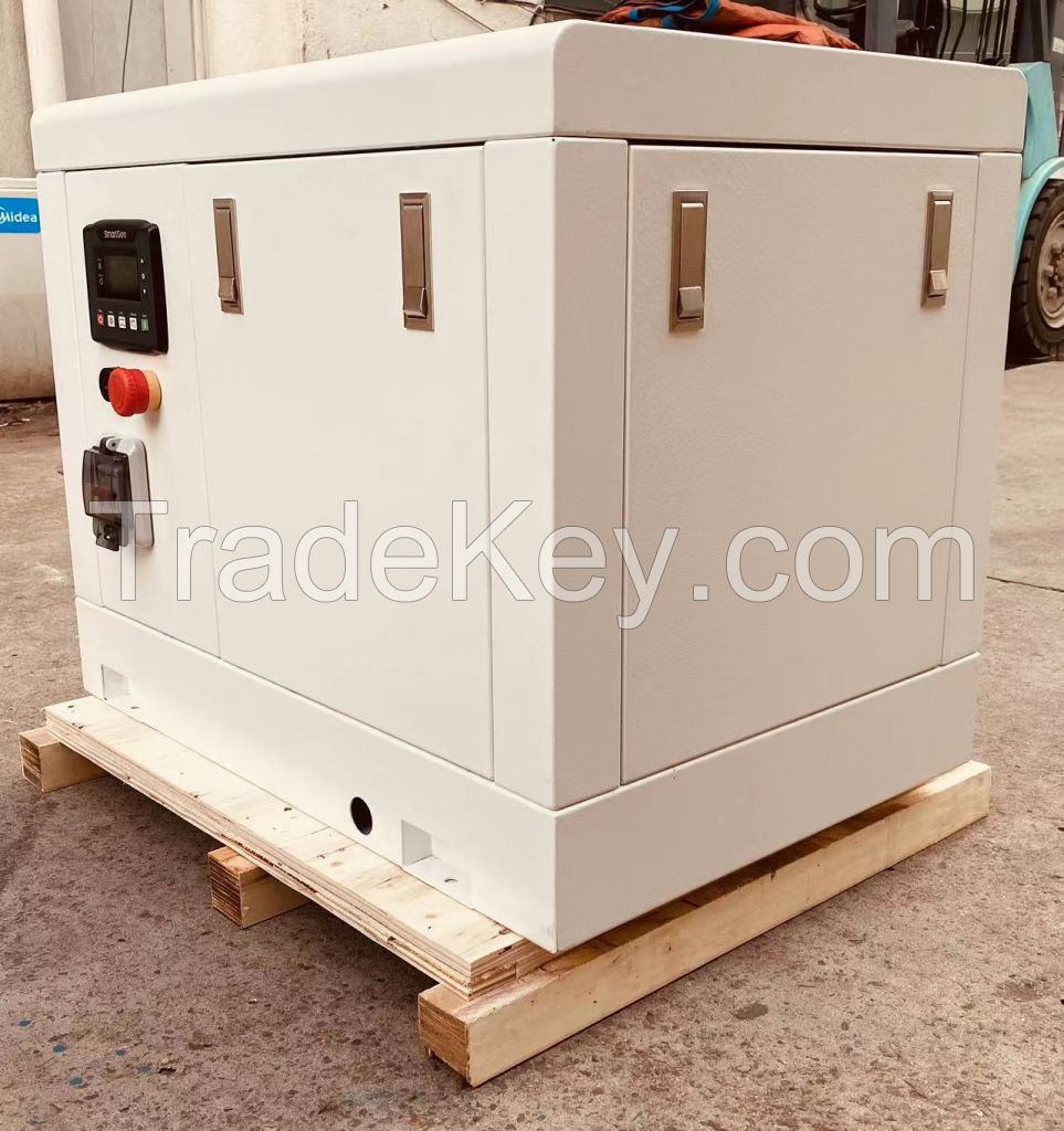 marine diesel generators 6kw sea water cooled electric generators for boat yacht