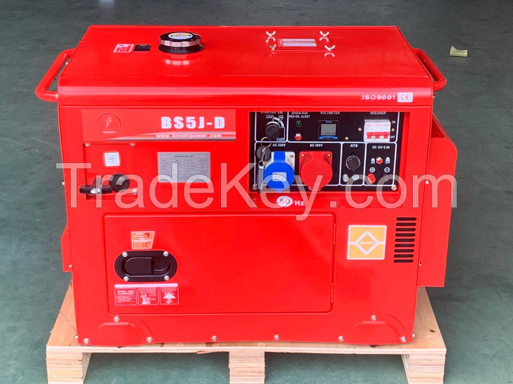 Cheap Price Small Portable Dual Fuel Generators Gasoline/LPG/NG Electric Home Generators