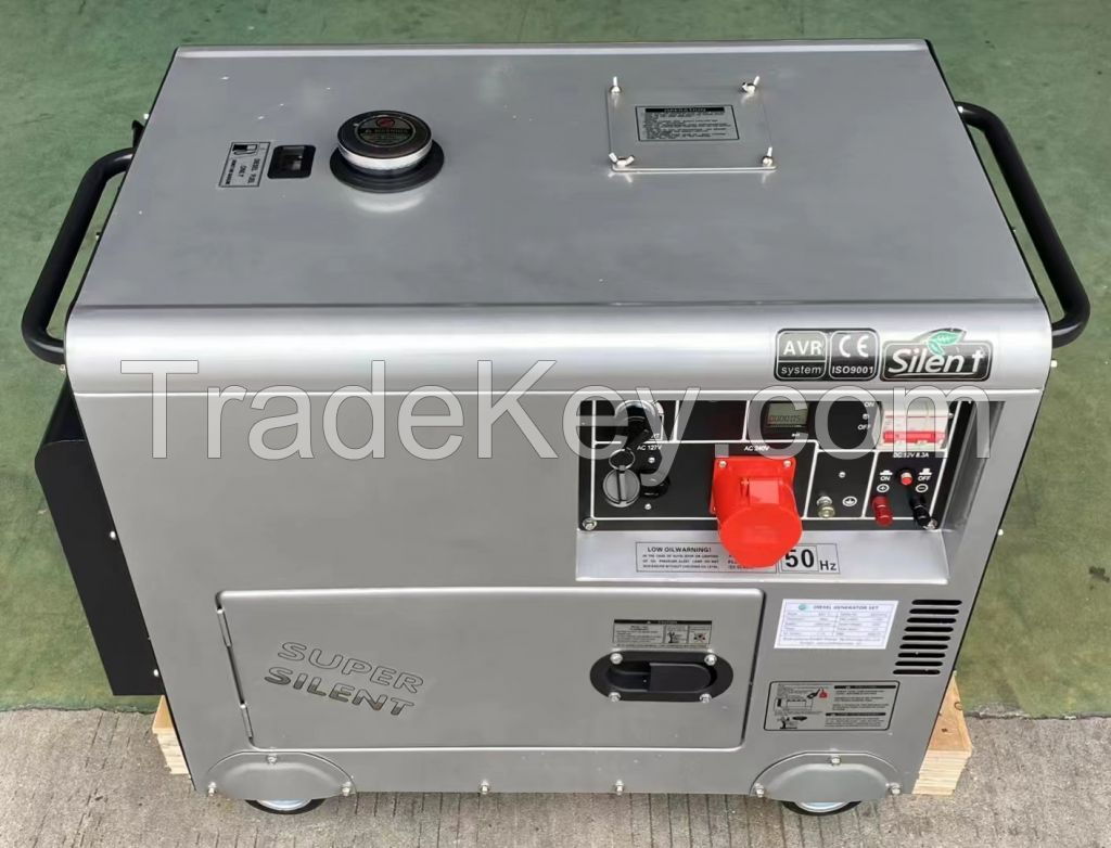 Cheap Price Home Backup Use Small Portable Diesel Generators 3/5/6/7/8/9kW