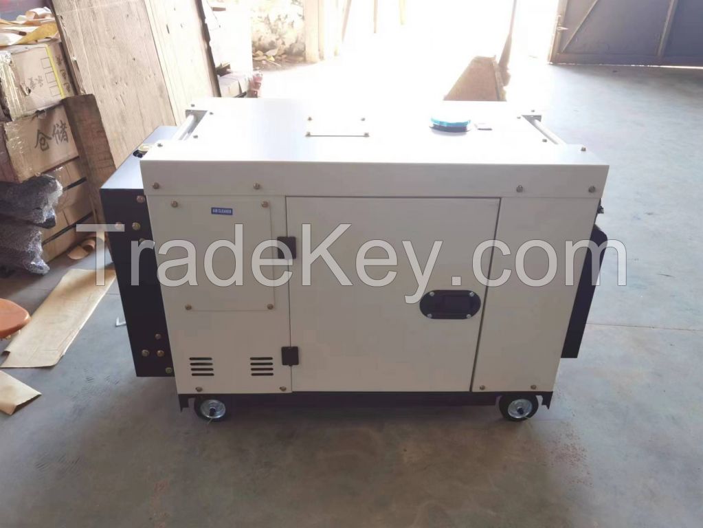 small size portable water cooled diesel generator 10kw 