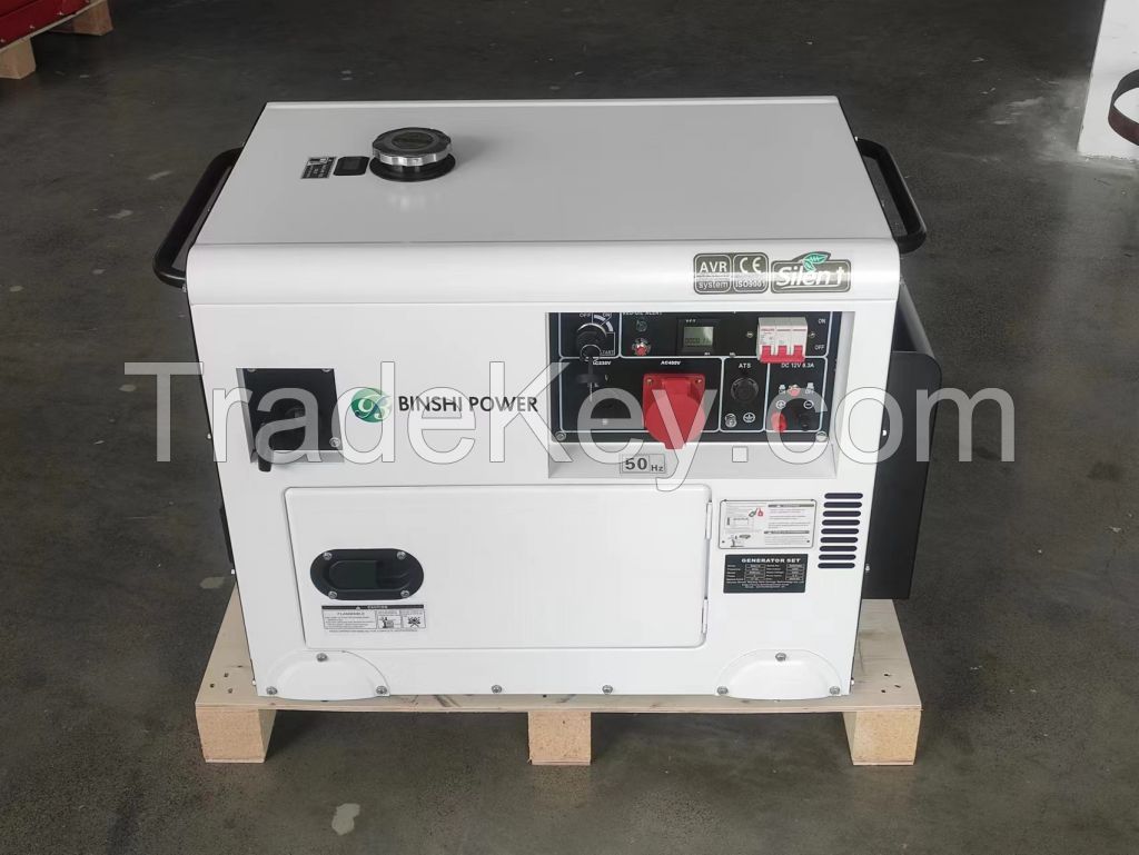 factory direct small dual fuel generators 5/6/7/8/9kw portable electric power generators LPG NG biogas gasoline fuel genset