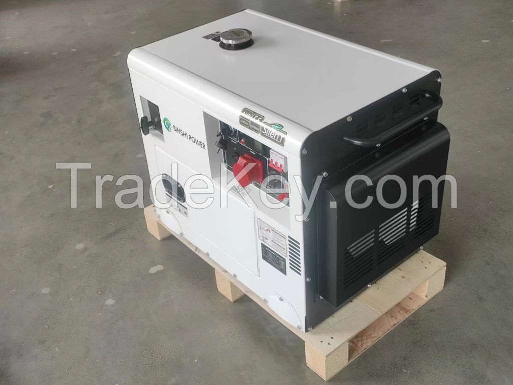 factory direct small dual fuel generators 5/6/7/8/9kw portable electric power generators LPG NG biogas gasoline fuel genset