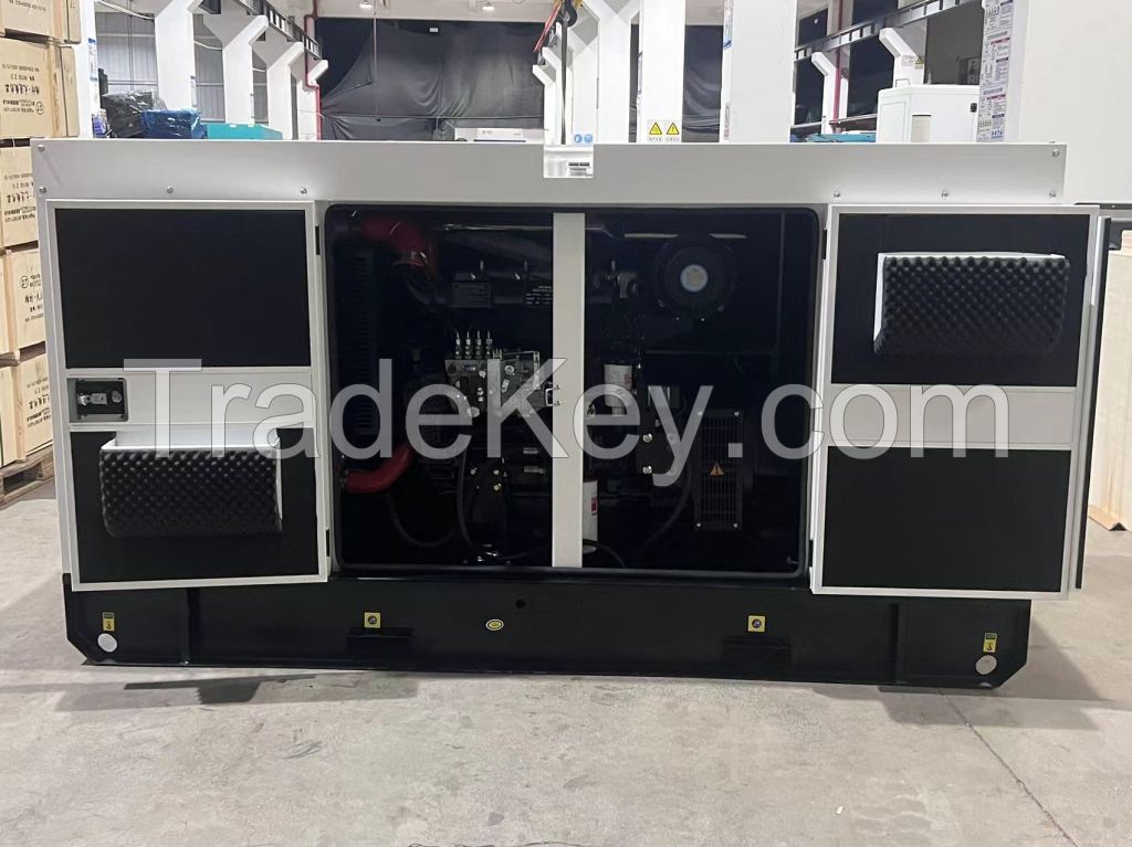 100/110kw standby electric power generators silent type diesel generators for industrial apartment backup power machine 