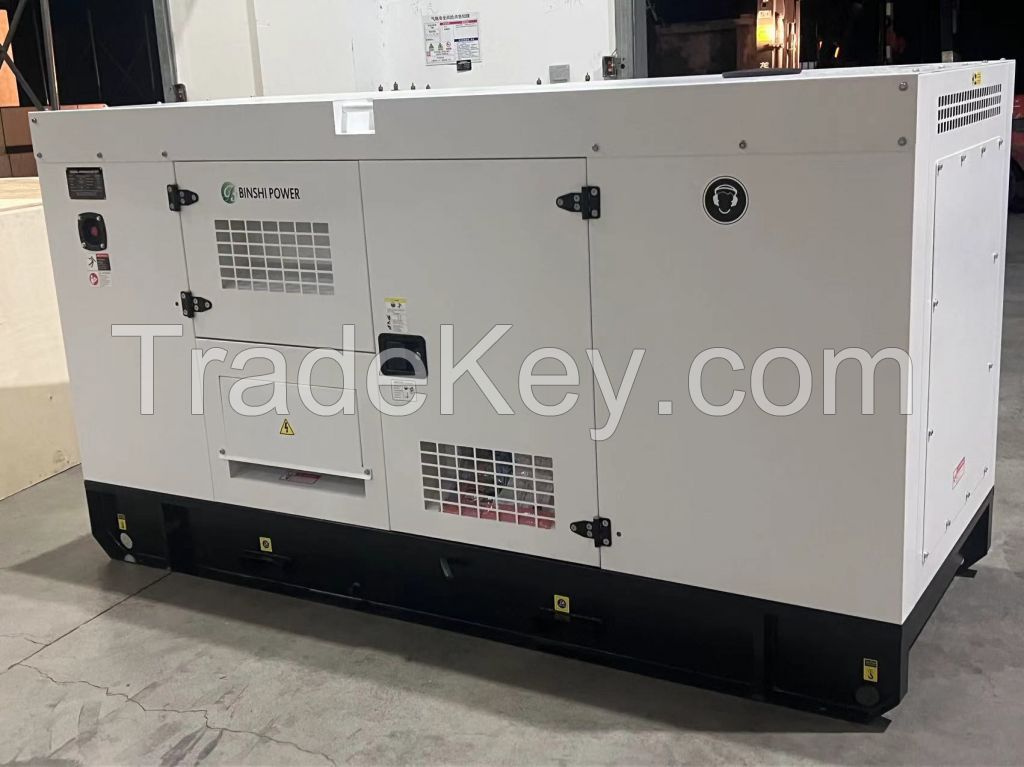 100/110kw standby electric power generators silent type diesel generators for industrial apartment backup power machine 