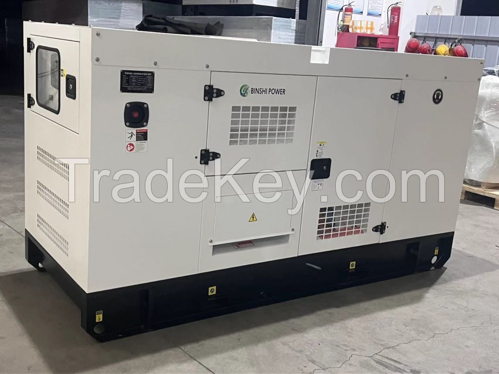 100/110kw standby electric power generators silent type diesel generators for industrial apartment backup power machine 