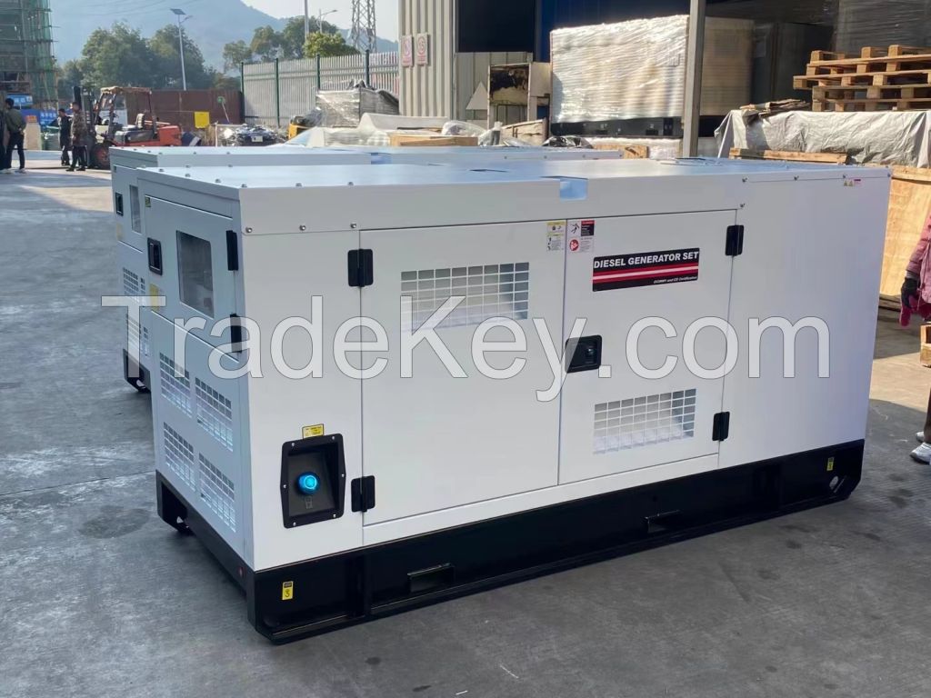 Factory backup Power 50KW Cummins Silent Diesel Generator