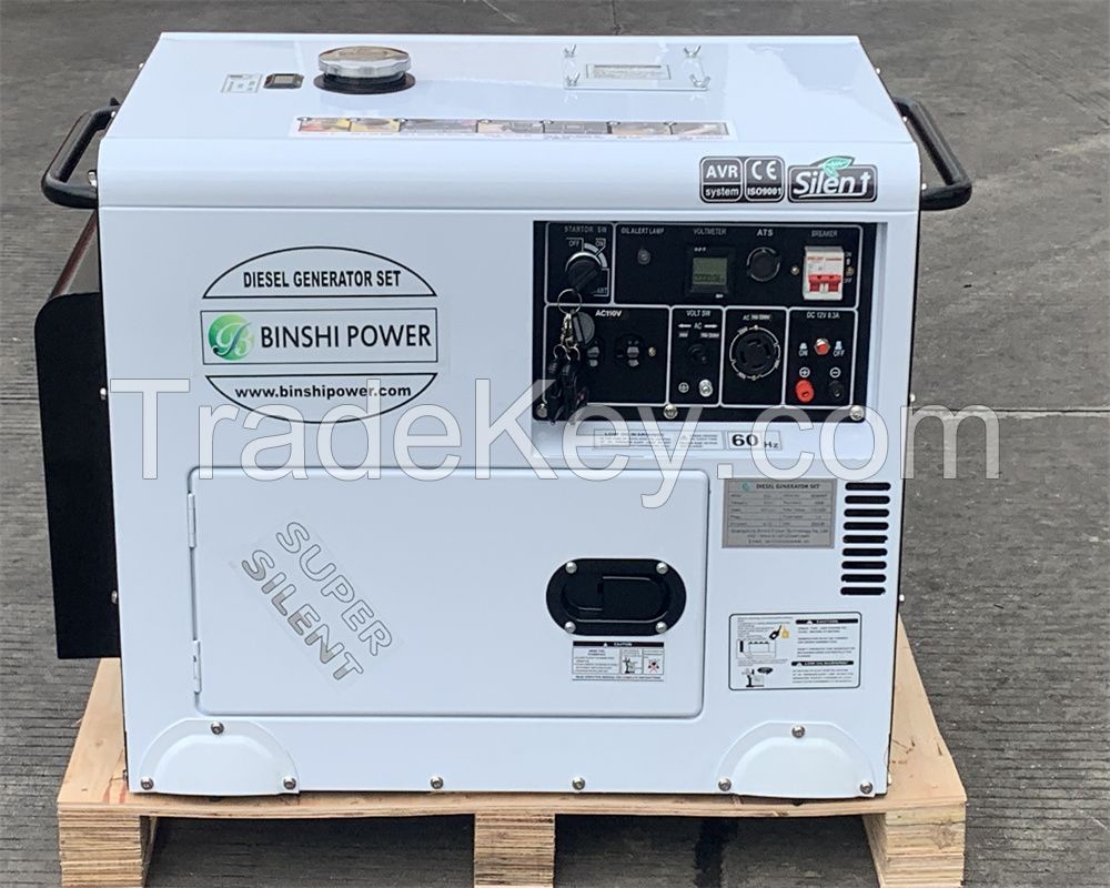 Silent Type 3KW 3000Watts LPG LNG Gasoline Dual Fuel Small Power Generators