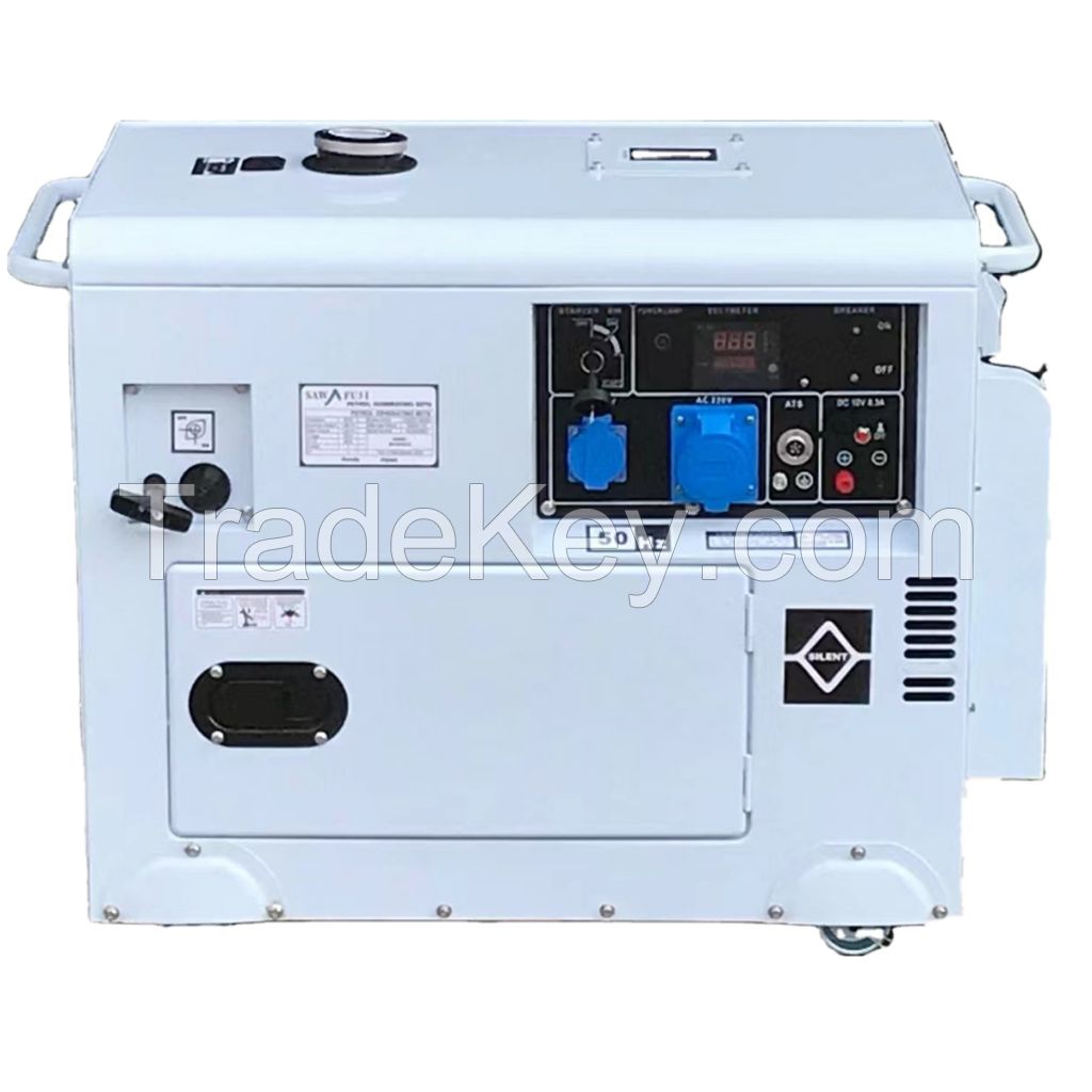 Silent Type 3KW 3000Watts LPG LNG Gasoline Dual Fuel Small Power Generators