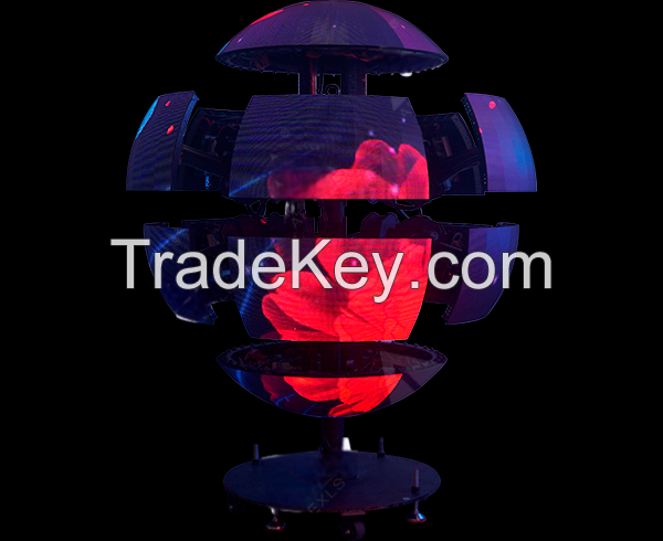 Creative LED Display Sphere Stretch Ball Led Display