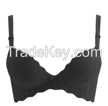 Small chest, no steel ring, comfortable and breathable bra with double breasts