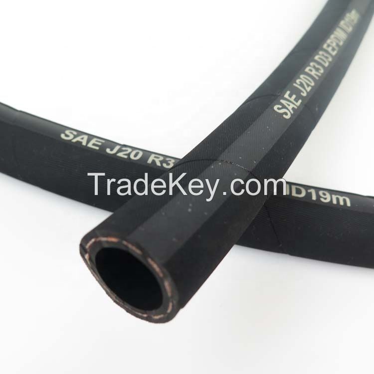 Renovl Car Rubber Water Hose China Manufacturers SAE J20 R1 Coolant Rubber EPDM Radiator Hose