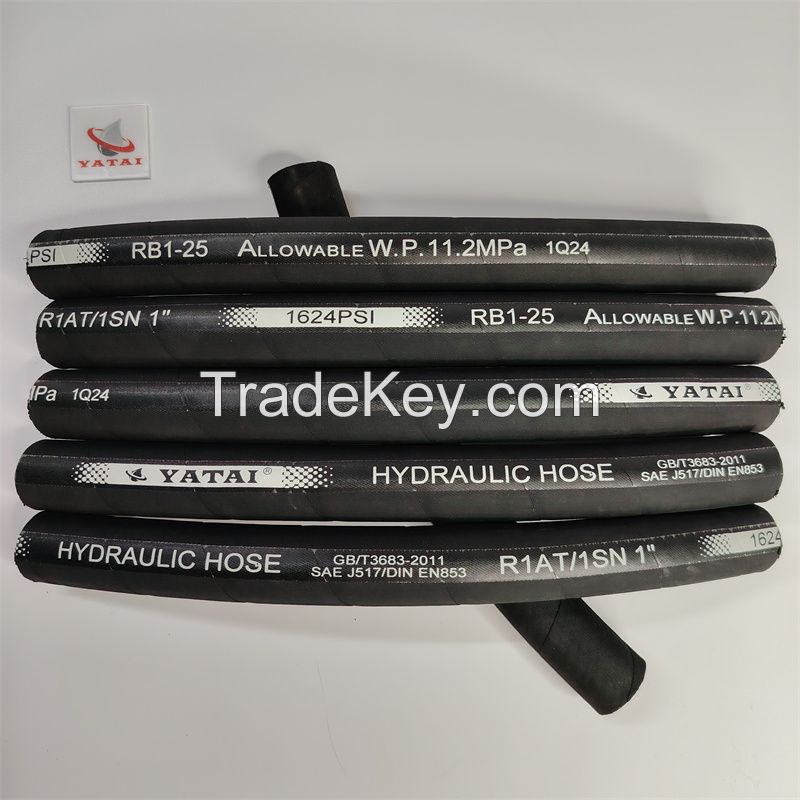 SAE 100 R1/EN 853 1SN Wire Braided Hydraulic Hose