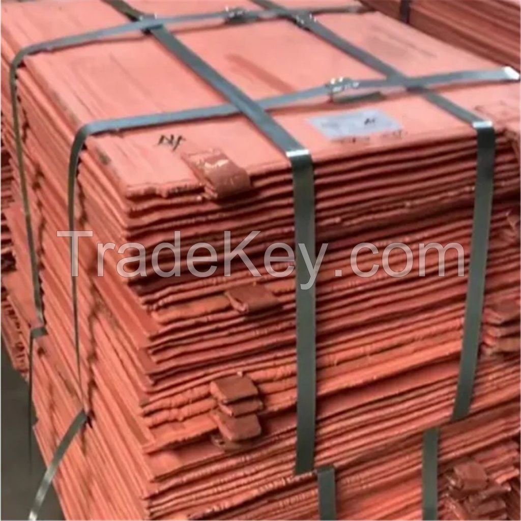 High Quality Pure Copper Cathode Cheap Price Electrolytic High Purity Cathode Copper 99.97%-99.99%