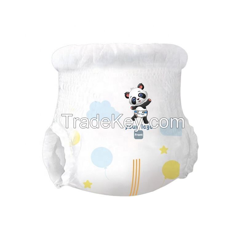 High Quality Baby Diapers Factory Pirce Support Oem Odm Non-woven Fabrice Tape Baby Diaper