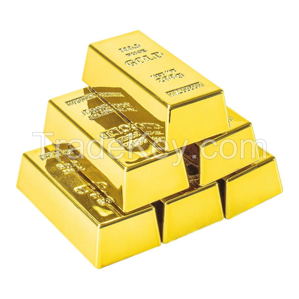 Gold Dust , Nuggets And Gold Dore And Bullion Bars. 