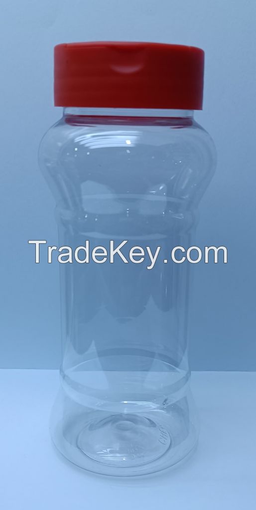 High Quality Crystal Clear PET Jars