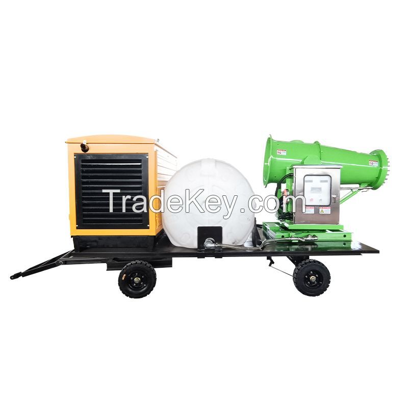 Mobile Agricultural Fog Water Cannon Power Sprayer for Sale and Dust Suppression in Coalfields