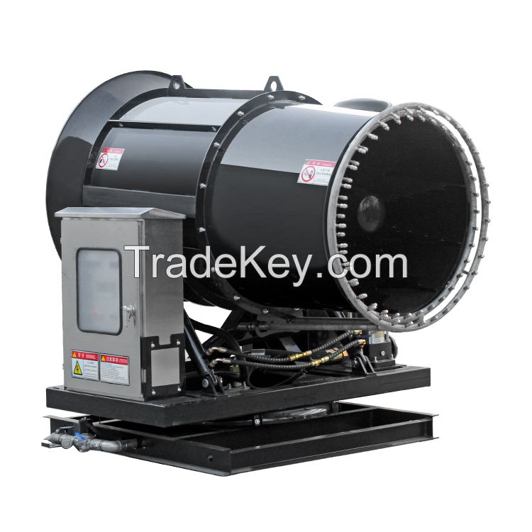 China 100m Fixed High-Pressure Fog Price Mist Cannon Dust Suppression Machine with CE for Disinfecting