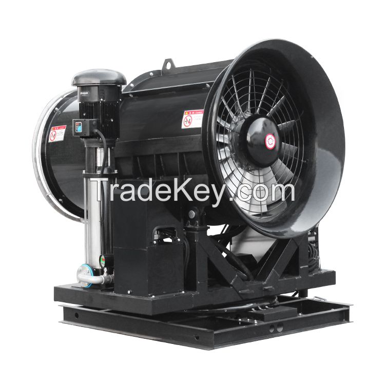 China 100m Fixed High-Pressure Fog Price Mist Cannon Dust Suppression Machine with CE for Disinfecting