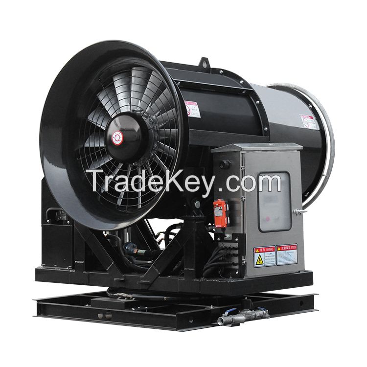 China 100m Fixed High-Pressure Fog Price Mist Cannon Dust Suppression Machine with CE for Disinfecting