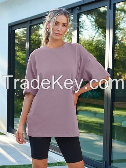 Womens Fashion Workout T Shirts Athletic Plus Size Tops Summer Trendy Clothes 2025 Short Sleeve Spring Tee