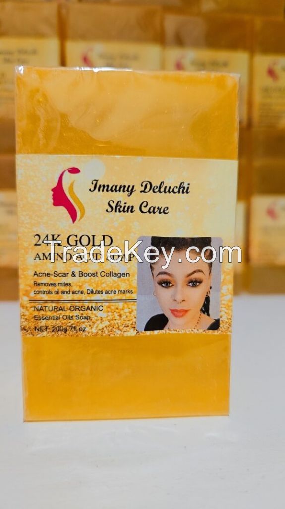 24k Gold Amino Acid soap