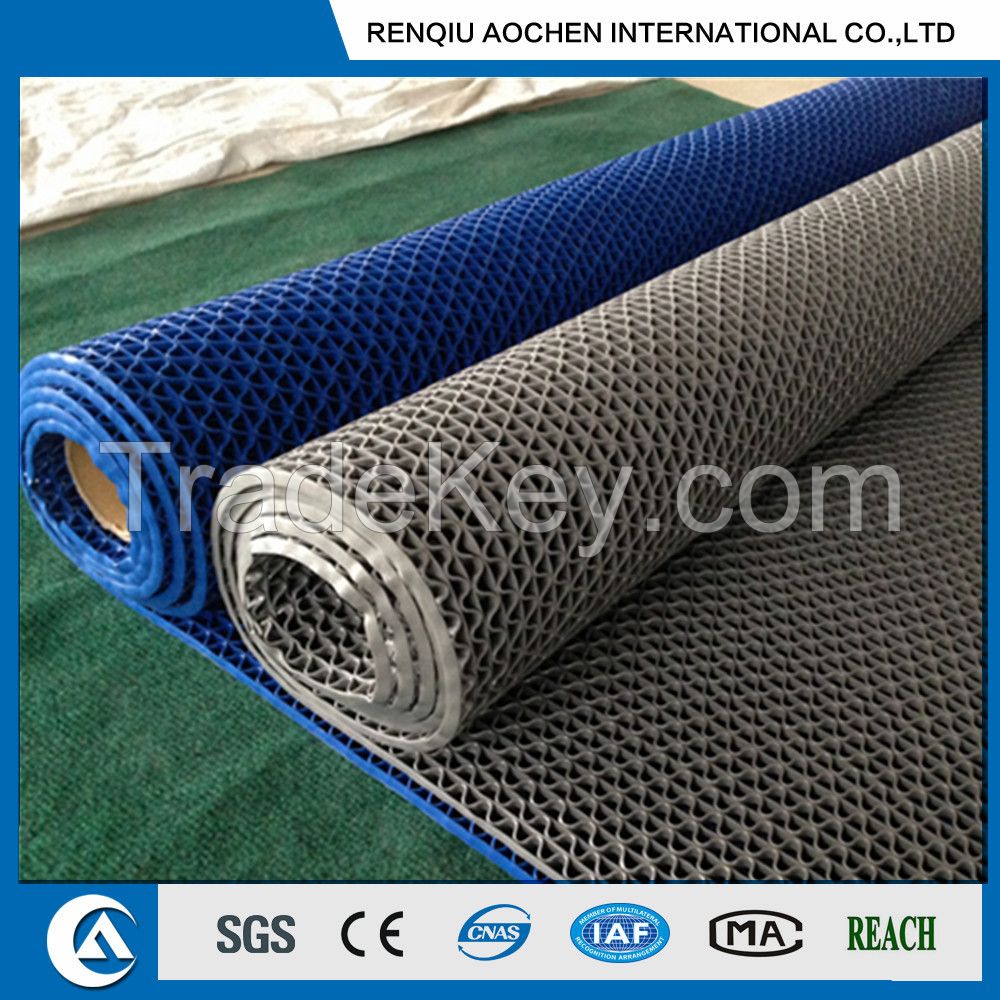 Anti-slip PVC S flooring mat